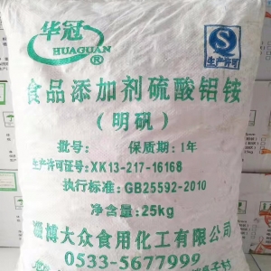 食品級(jí)明礬，KAl(SO?)?·12H?