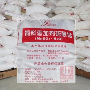 硫酸錳，MnSO4